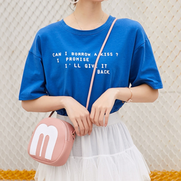 𝙂𝙄𝙉𝘼 กระเป๋าผ้าสะพายข้าง Mini  ！！ คุณภาพเกินราคา  ！！