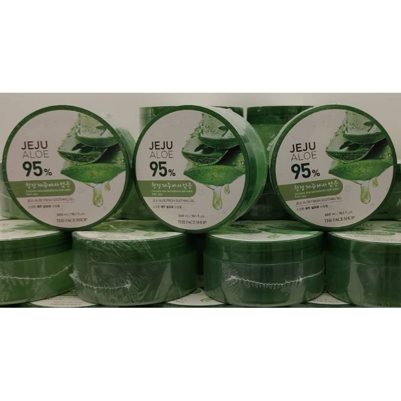 THEFACESHOP JEJU ALOE FRESH SOOTHING GEL (แบบกระปุก)