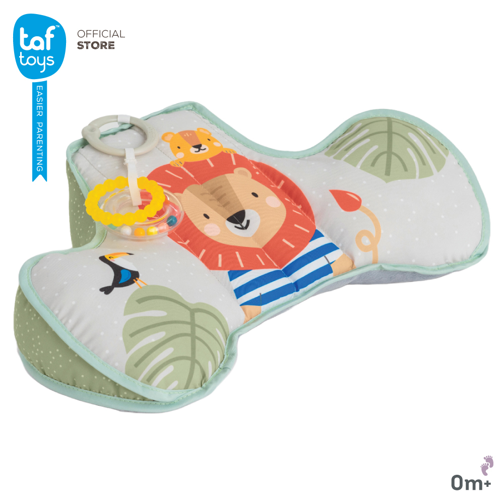 Taf Toys หมอนเด็ก Savannah Tummy-time Pillow หมอนเสริมพัฒนาการ หมอนฝึกนอนคว่ำ ของใช้เด็กแรกเกิด