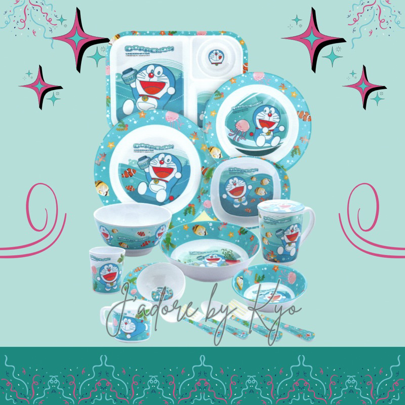 🌈🍽️ Srithai Superware เมลามีนลาย DORAEMON SEA