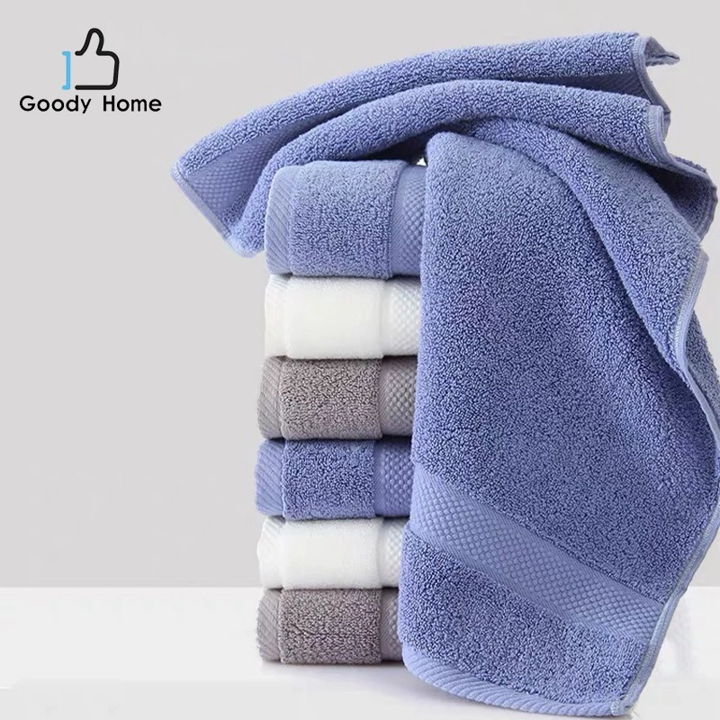 Goody Home ผ้าขนหนู ทำความสะอาด ร่างกาย ผม หรือวัตถุประสงค์อื่น ได้ เนื้อผ้านุ่มสบาย ซับน้ำได้ดี