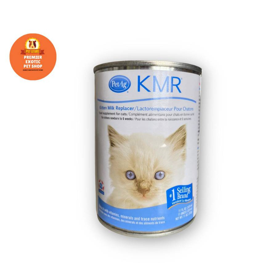 KMR นมทดแทนสำหรับลูกแมว ลูกสัตว์ แบบสำเร็จรูป พร้อมใช้งาน ขนาด 11 oz