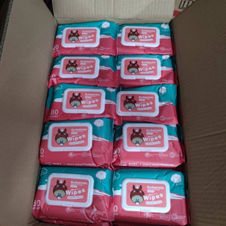 ทิชชู่เปียกยกลัง ทิชชู่เปียก ยกลัง 80 แพ็ค แพ็คละ80แผ่น กระด…