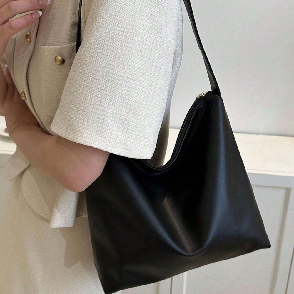 Fashion กระเป๋าสะพายข้างแฟชั่น หนัง PU กระเป๋าสไตล์เกาหลี พร้อมส่งจากไทย B-795