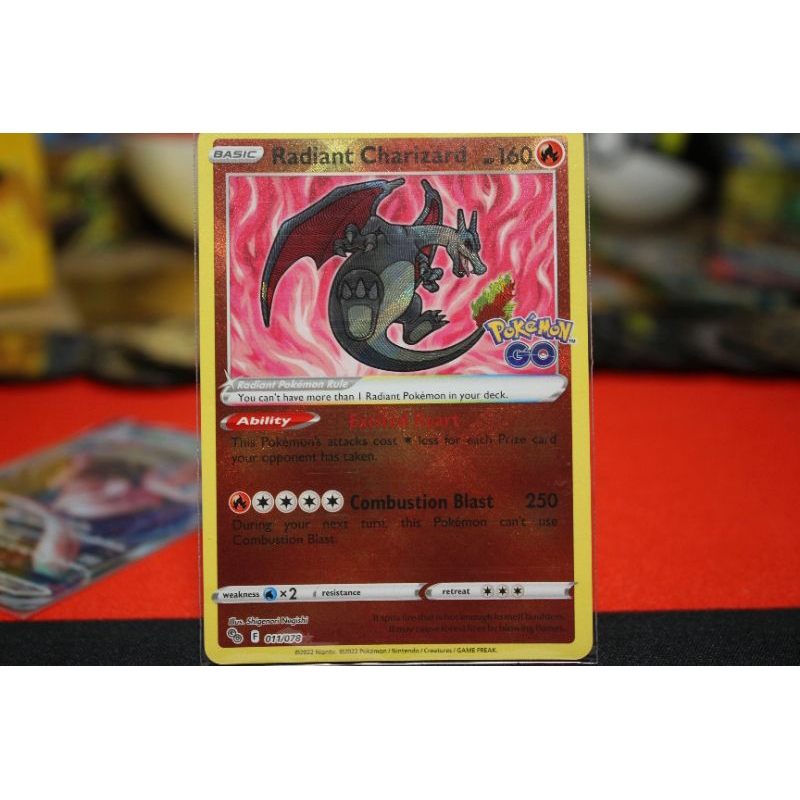 Radiant Charizard - Pokemon Go 011/078
