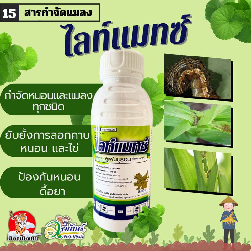 ไลท์แมทซ์ ลูเฟนนูลอน คุมไข่แมลงศัตรูพืช