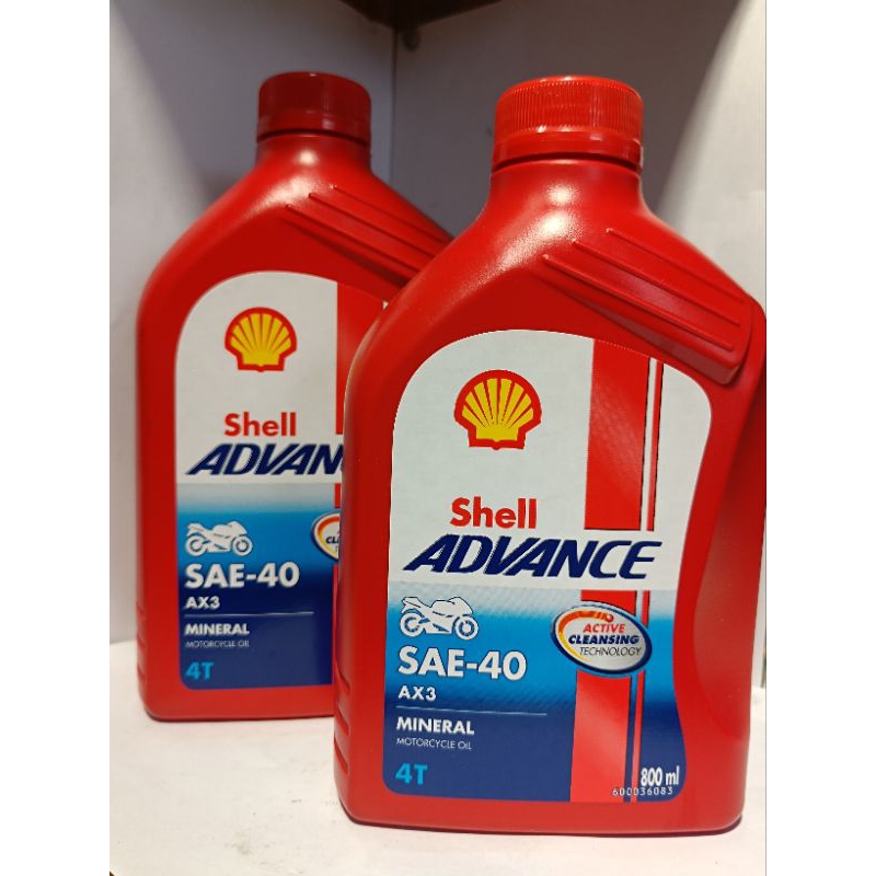 เชลล์แดง แอดวานซ์ AX3 SAE40