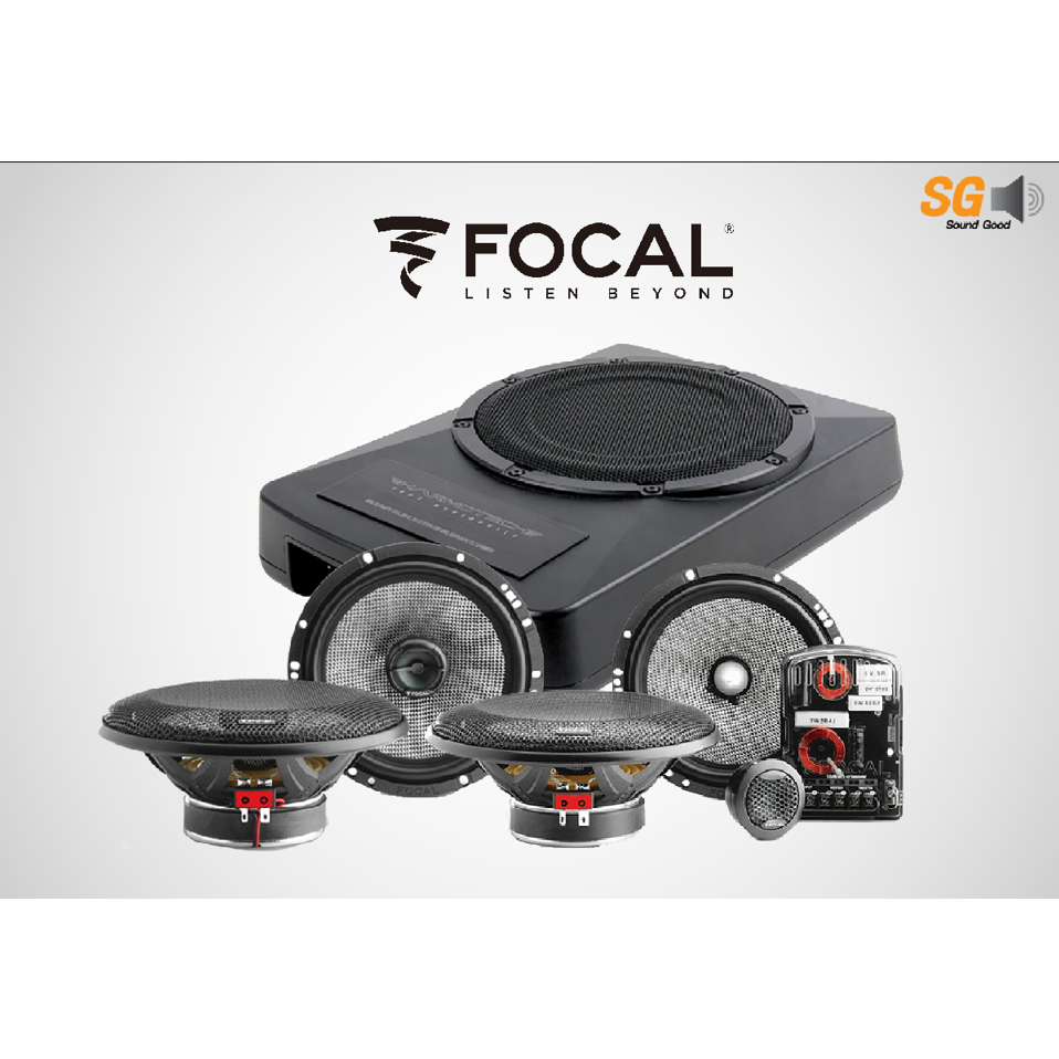 FOCAL 165AS FOCAL 165AC BASSBOX HARMOTECH HT-SB808 MK II ลำโพง 6.5 นิ้วเครื่องเสียงรถยนต์ ดอกลำโพง เครื่องเสียงลำโพงรถ