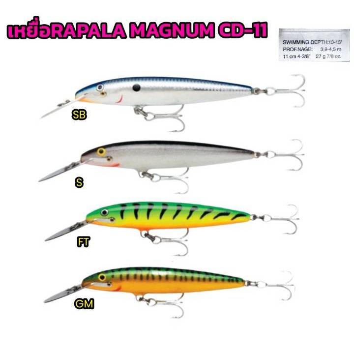 เหยื่อ RAPALA MAGNUM CD-11