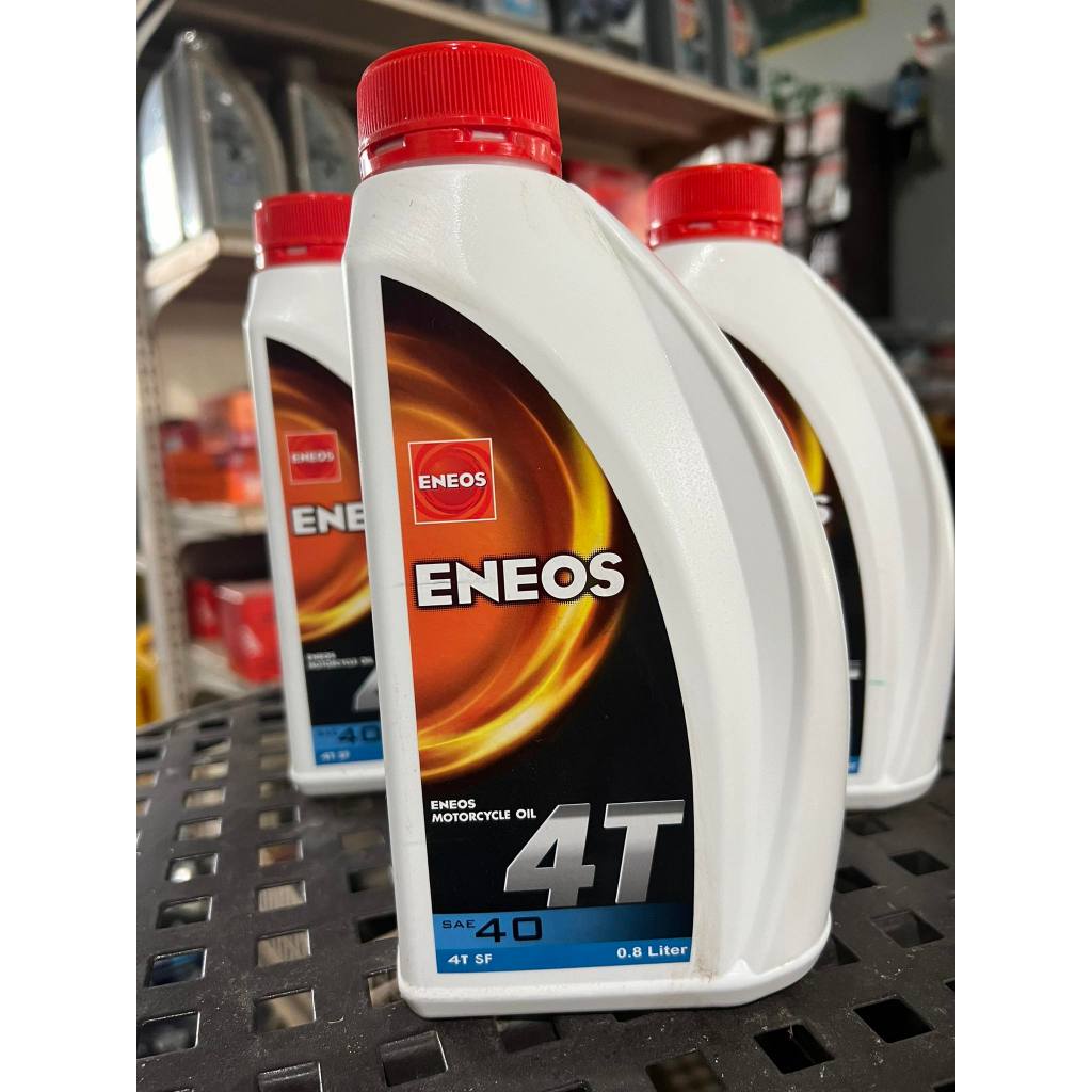 น้ำมันเครื่อง ENEOS 4T SF 40 สำหรับจักรยานยนต์ ขนาด 0.8 ลิตร
