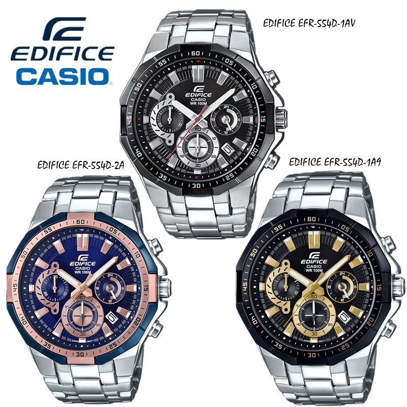 นาฬิกาข้อมือผู้ชาย CASIO EDIFICE รุ่น EFR-554D