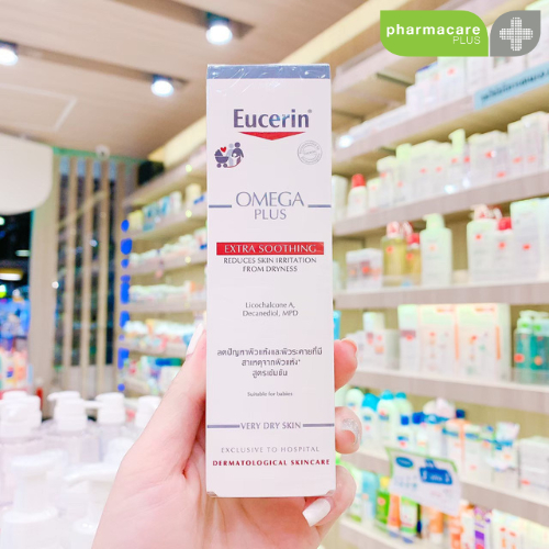 Lotใหม่ Eucerin Omega Plus Extra Soothing ยูเซอรีน โอเมก้า พลัส เอ็กซ์ตร้า ซูทติ้ง ครีม 40ml.