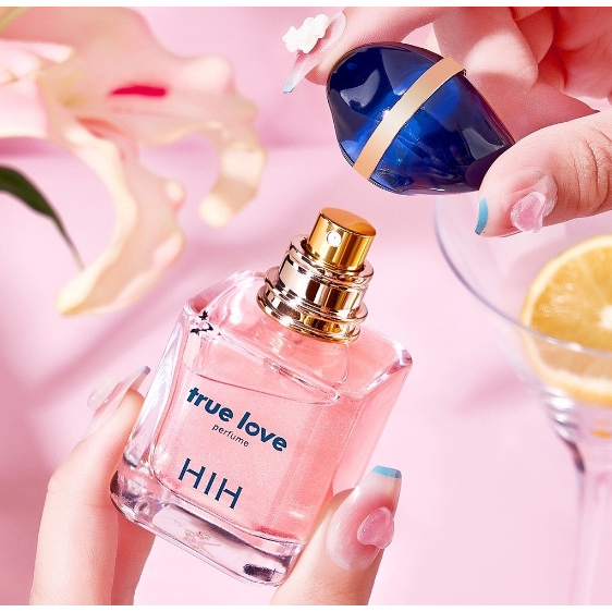 (มีส่งด่วน) HIH น้ำหอม true love น้ำหอมผู้หญิง สดชื่น หวานละมุน ติดทน ขนาด 30 ml.