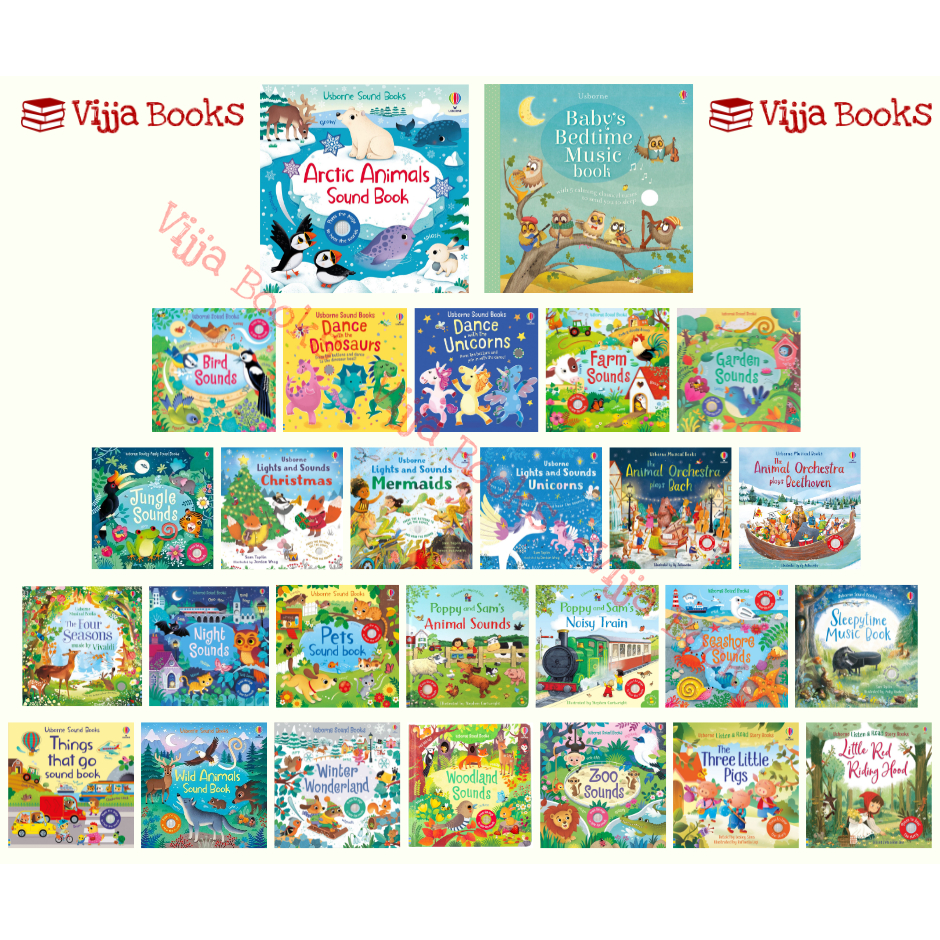 Usborne Sound Book Musical Stories หนังสือเด็ก กดมีเสียง เพลง นิทาน ภาษาอังกฤษ Board book ลิขสิทธิ์แ