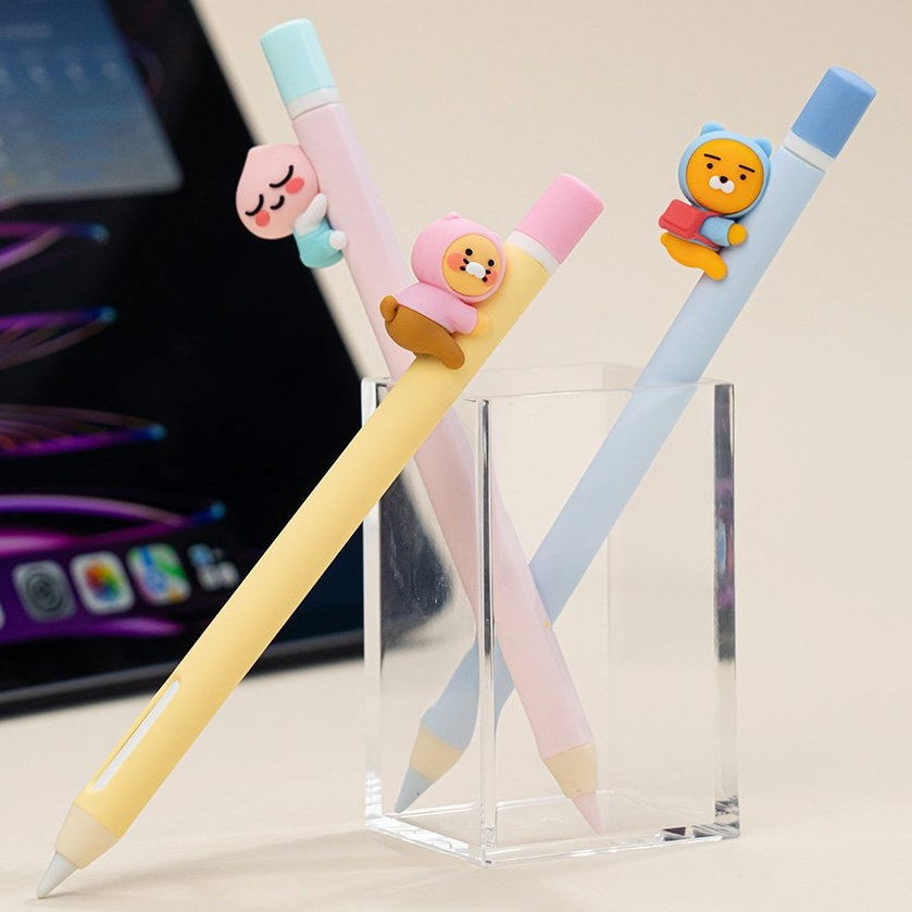 ( พร้อมส่ง ) Kakaofriends Apple Pencil Gen 2 เคสซิลิโคนปากกาไอแพดรุ่นที่ 2