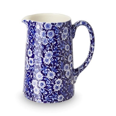 Blue Calico Tankard Jug Medium 568ml/1pt