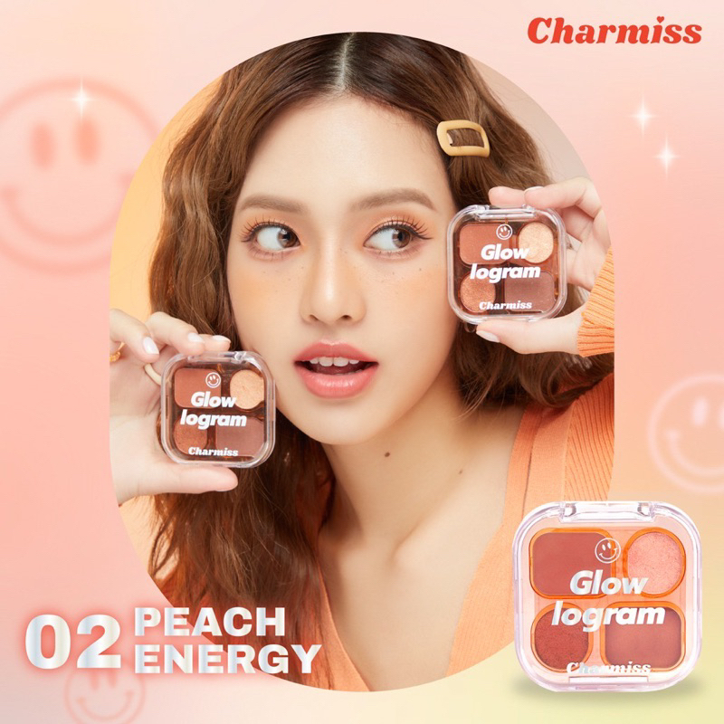 Charmiss باليت ظلال Glowlogram مطفي ولامع — صورة 4