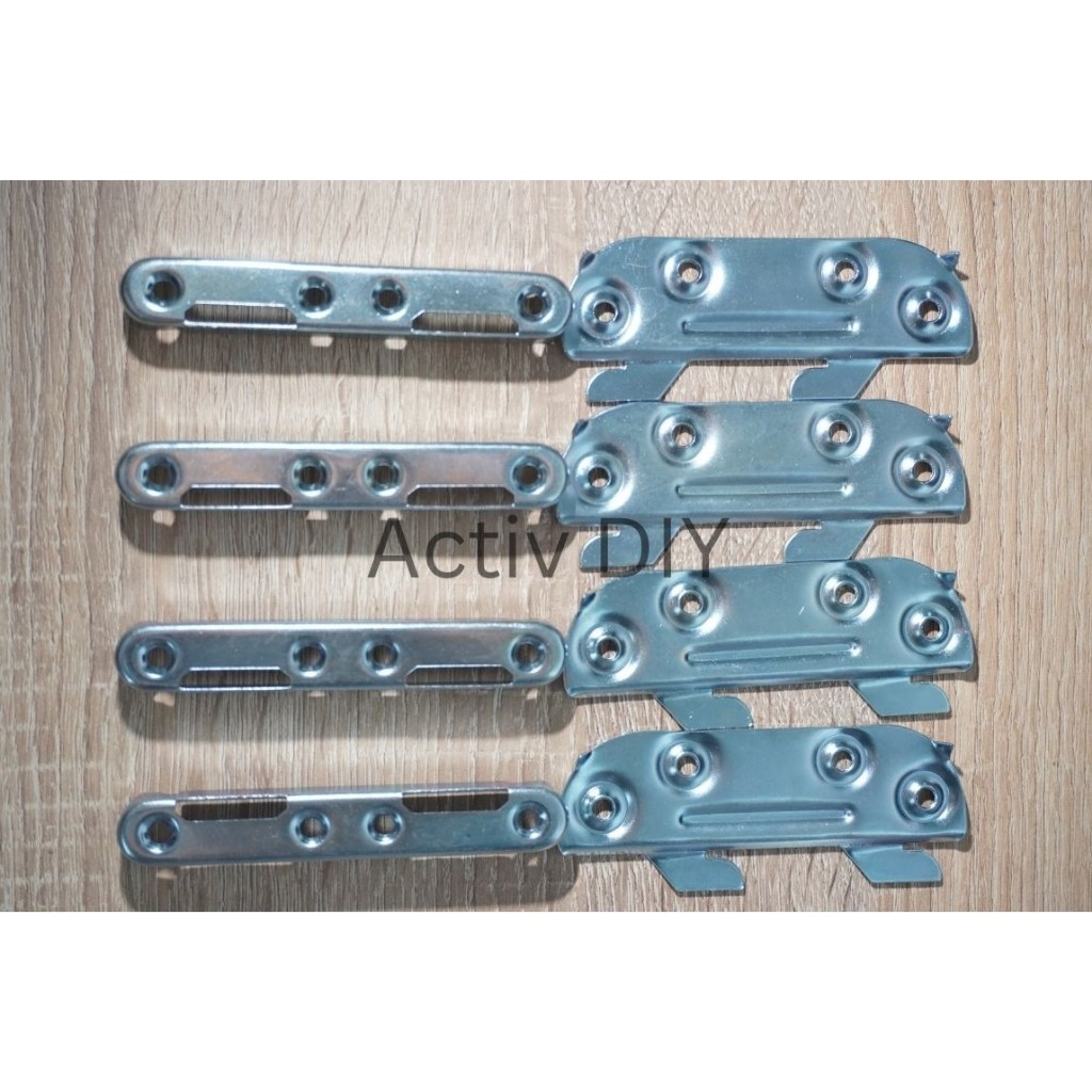 ตะขอเตียงประกอบเตียง 1 หลัง - รูปที่ 2