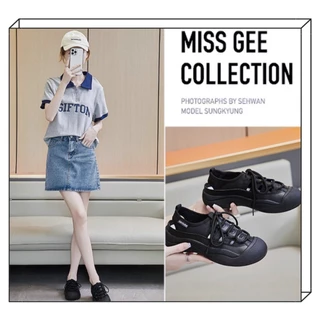 มาใหม่ Marian รองเท้าผ้าใบรัดส้นสำหรับผู้หญิง No.A0449พร้อมส่ง