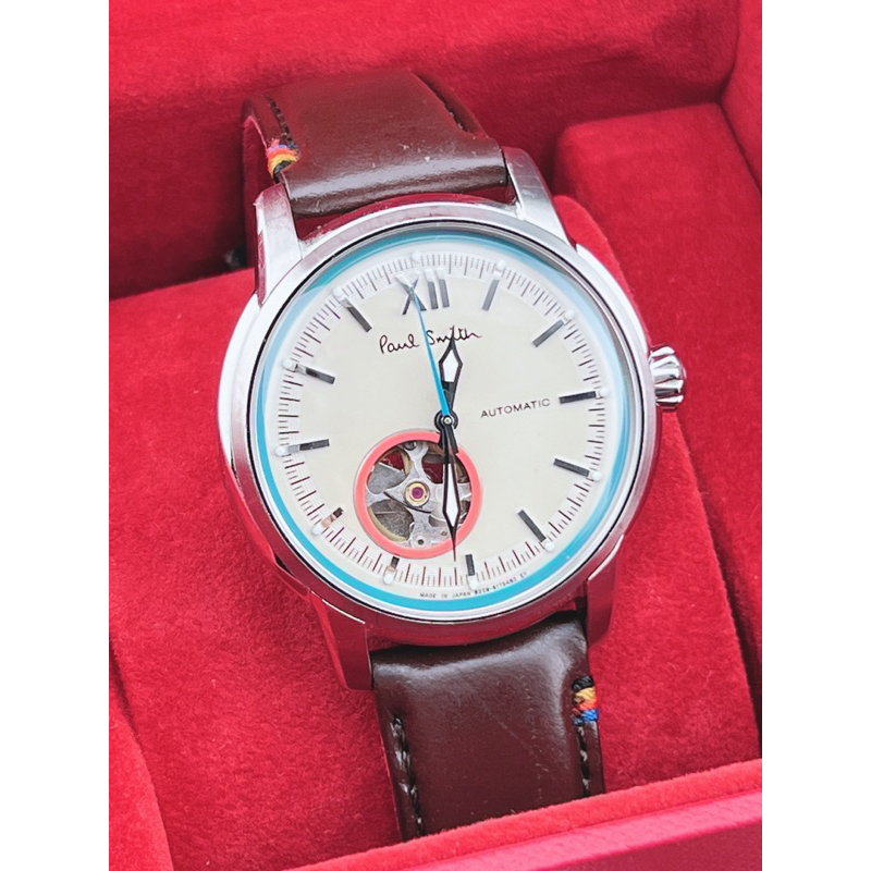 ⌚️Paul Smith King's Cross🚉  Men's Watch  Automatic open heart ❤️ Like new 98% เพิ่งซื้อ ปี 23