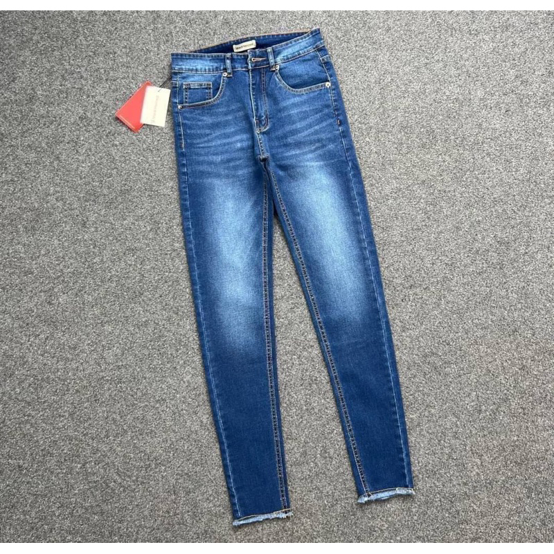 #1020-03 มี 2 สี กางเกงยีนส์แบรนด์Mardi Mercredi ทรงสลิมฟิต