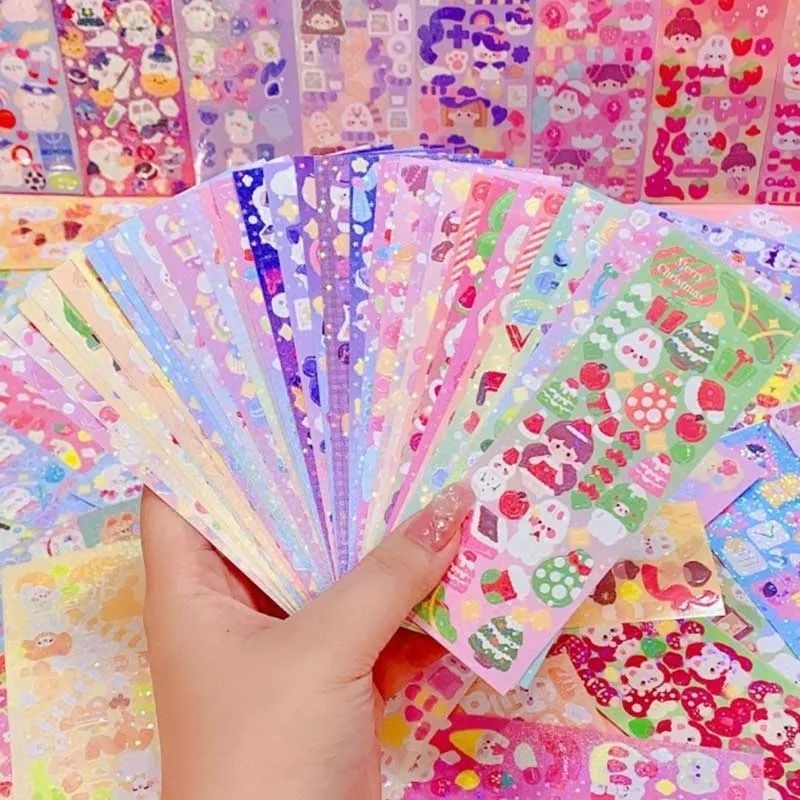 สติ๊กเกอร์ 10ใบ ของแถมจีบลูกค้าน่ารักๆ