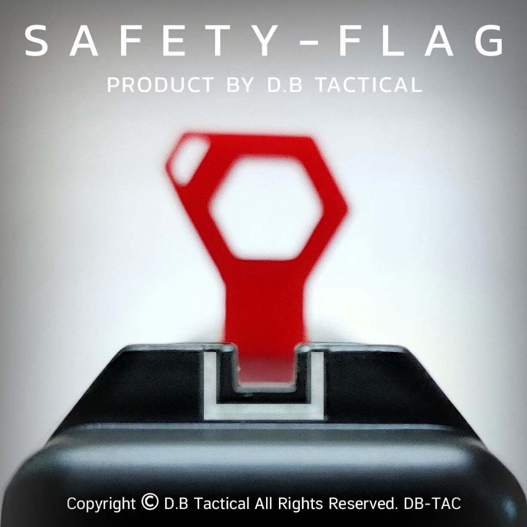 ผลิตภัณฑ์เซฟตี้ Safety Flag - Comprehensive เซฟตี้เคลียร์ (วัสดุยางถนอมภายใน) ลิขสิทธิ์ DB-TAC **รองรับอุปกรณ์หลายขนาด