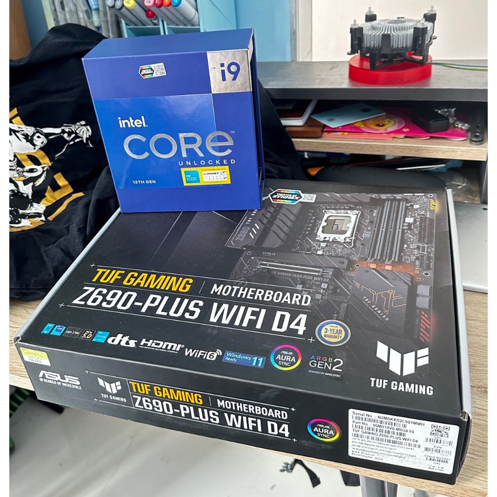 INTEL CORE i9-13900K + Z690 TUF Wifi [[ มือสอง ขายรวม ]]