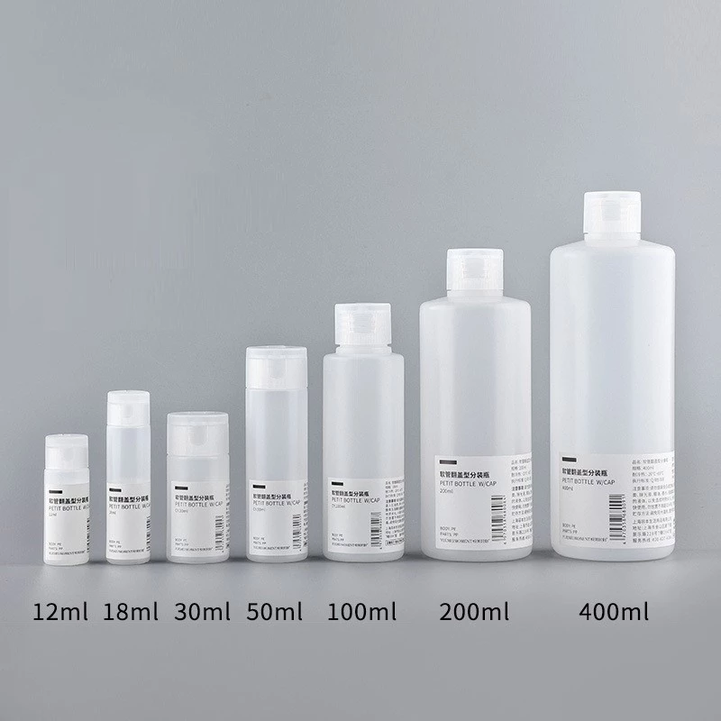 Goody Home ขวดรีฟิล ใส่ของเหลวสำหรับพกพา ฝาแบบเปิด-ปิด สีขาวขุ่น มีให้เลือกหลายขนาด thumbnail 9