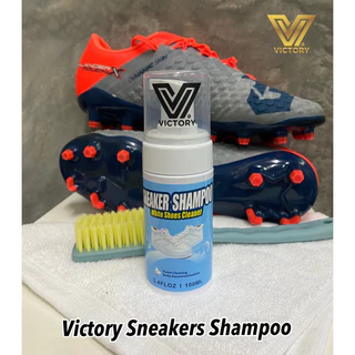 โฟม แชมพู ทำความสะอาดรองเท้า Victory แถมฟรี แปรงขัดและผ้าเช็ดรองเท้า