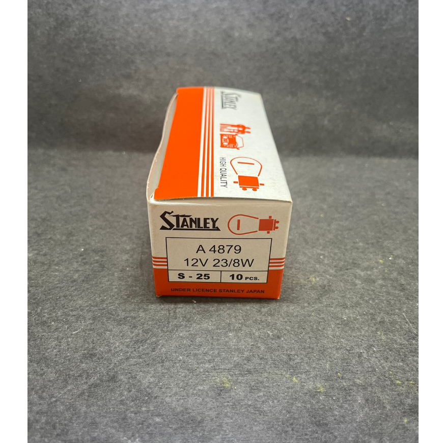 หลอดไฟ STANLEY 12V 23/8W A4879  หลอดไฟ  A4879 รถยนต์ 10 หลอด