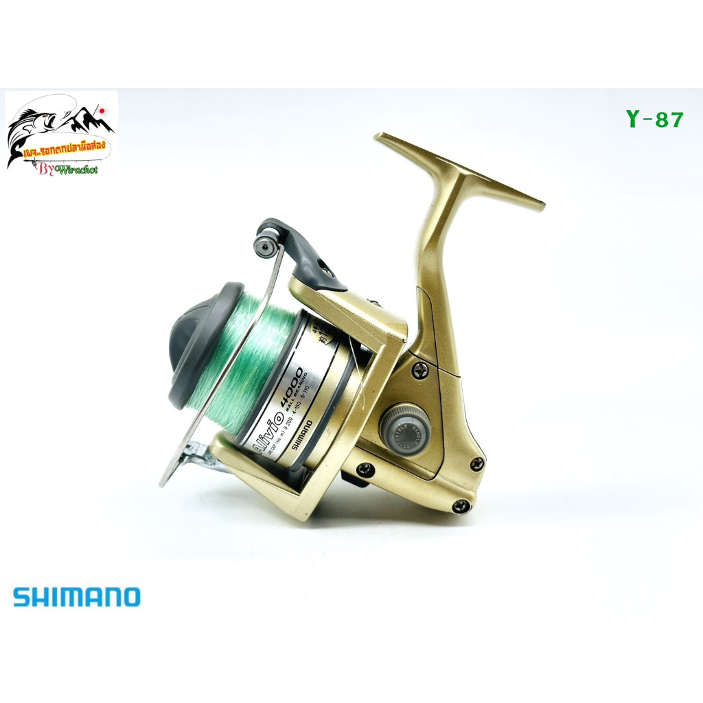 รอก รอกญี่ปุ่น รอกญี่ปุ่นมือ2 รอกตกปลา Shimano (ชิมาโน่) Alivio-4000 (Y-87) ญี่ปุ่นมือสอง รอกตกปลาหน