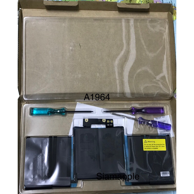 A1989/A1964 แบตเตอรี่ MBP พร้อมส่ง มีอุปกรณ์ให้พร้อมเปลี่ยน