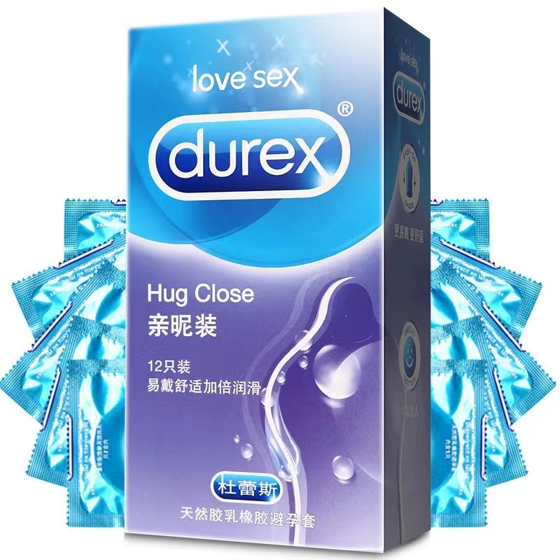 ลดเพิ่ม 8% ถุงยางอนามัย Durex Comfort ดูเร็กซ์ คอมฟอร์ท ผิวเรียบ ขนาดใหญ่ 56 มม. ไม่เจือสี