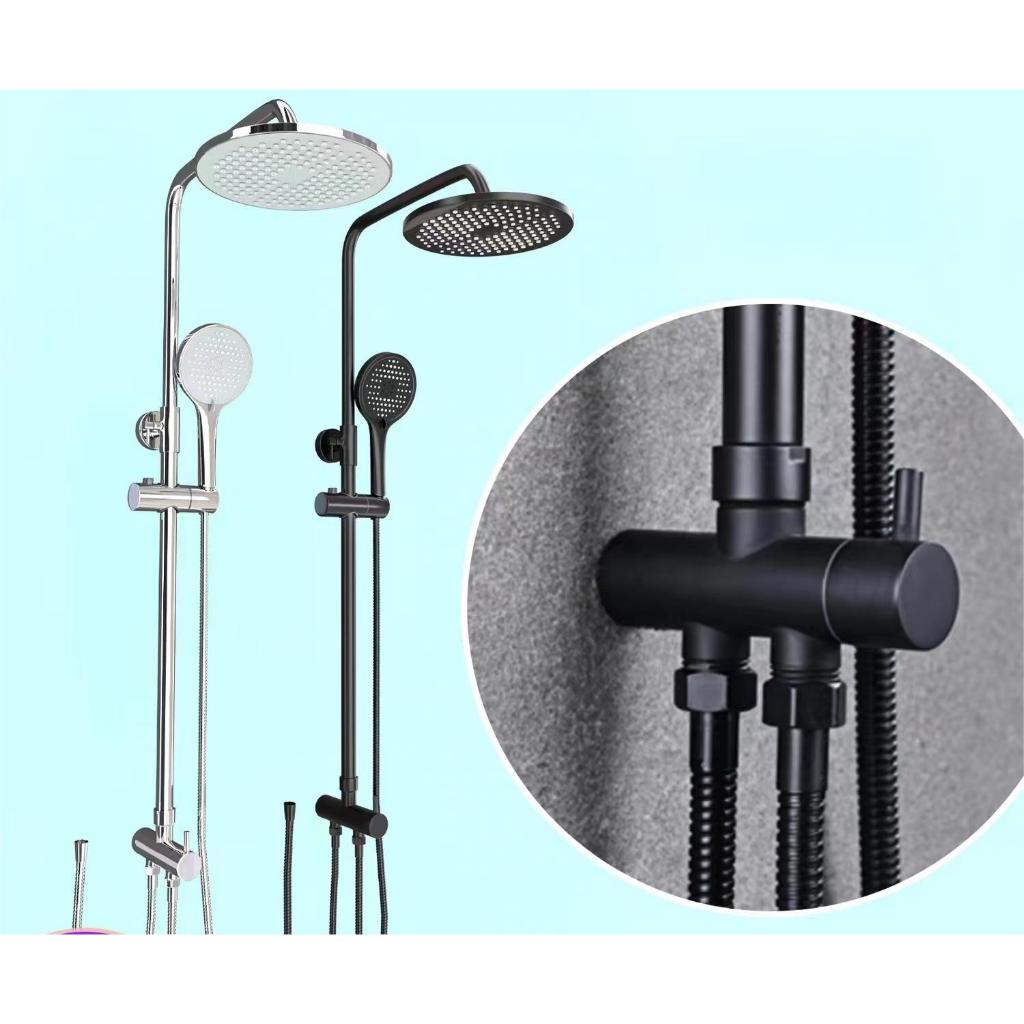 ชุดฝักบัวอาบน้ำ ชุดสุดคุ้ม ช่องน้ำเข้าทางเดียว (สามารถต่อเครื่องทำน้ำอุ่น, สามารถน้ำเย็นทางเดียวได้) - รูปที่ 3