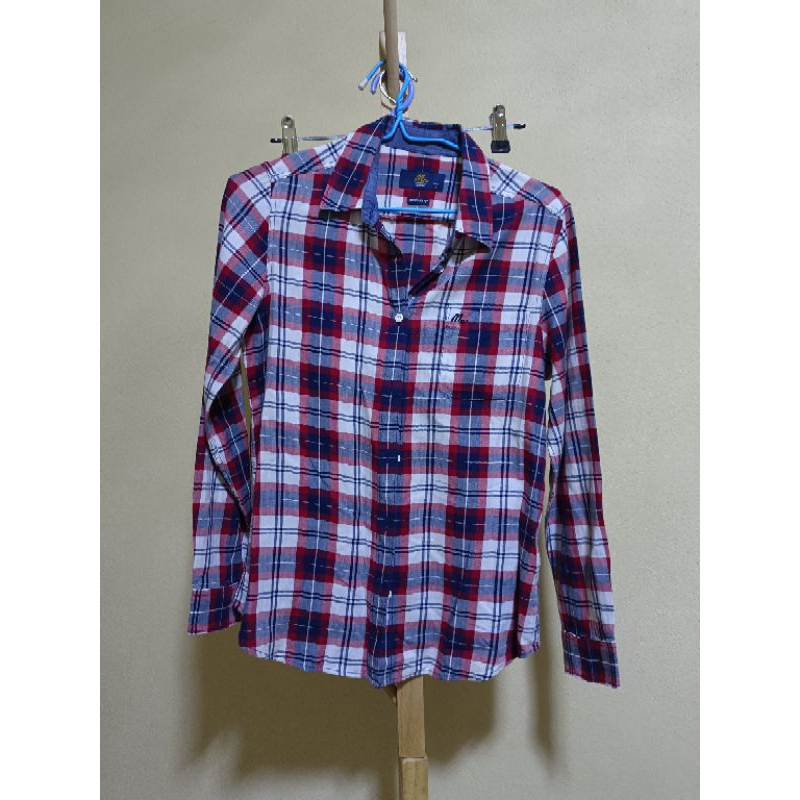 เสื้อเชิ้ตลายสก๊อต แบรนด์ Mc size s
