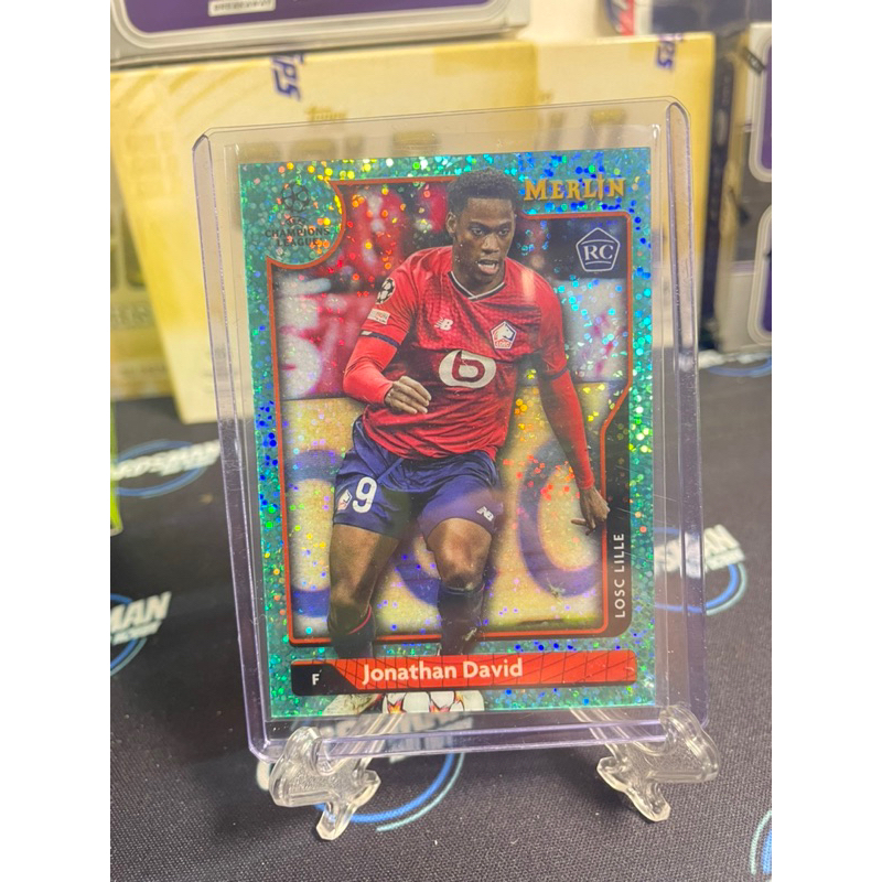 ✅พร้อมส่ง✅การ์ด RC นักฟุตบอล Jonathan David รันนัมเบอร์ 186/199