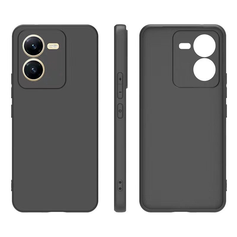 Case Vivo Y36 4G 5G เคสโทรศัพท์เเบบนิ่ม สีดํา เป็นซิลิโคน TPU case VIVO Y36 4G 5G Shockproof
