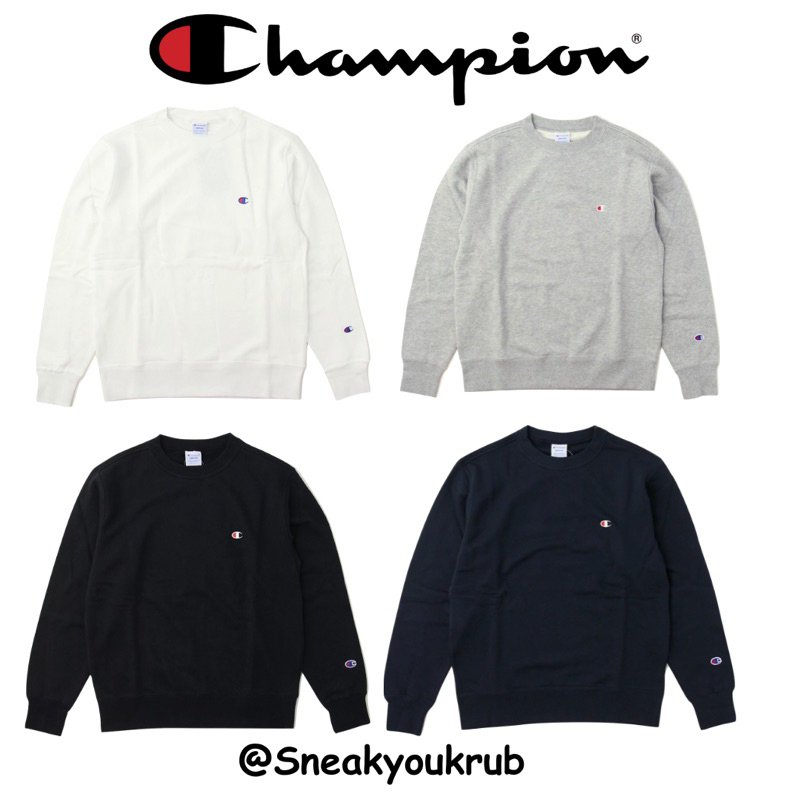 Champion แท้💯 Sweater Small Logo รุ่น C3-W001Z