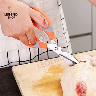 กรรไกรทำอาหาร กรรไกรสแตนเลส ตัดกระดูกไก่ กรรไกรตัดอาหาร สารพัดประโยชน์