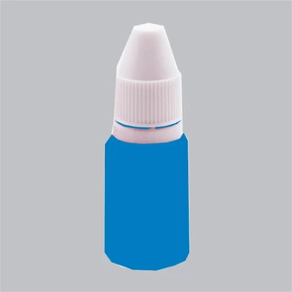 หมึกตรายางแฟลชสแตมป์ ขนาด 10 ml. มี 5 สี หมึกเข้มข้น ปั๊มผ้าได้ เป็น Oil Base ใช้เติมบริเวณหน้าตรายาง ใช้ได้นายหลายครั้ง