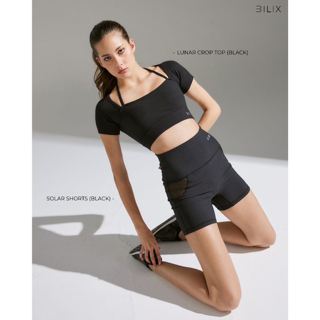 BILIX Lunar Top Bra เสื้อครอปออกกำลังสำหรับผู้หญิง กระชับพิเศษ ดีไซน์เอกลักษณ์เฉพาะตัว ทรงสวย เนื้อผ้ายืดหยุ่น
