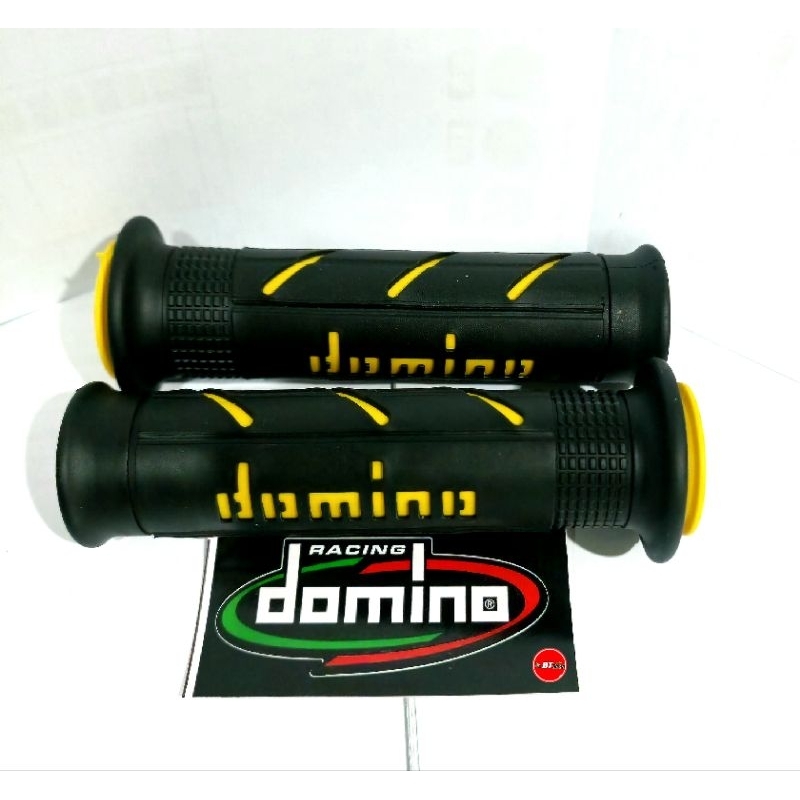 ปลอกมือ Domino แท้อิตาลี A250 สีดำ-เหลือง
