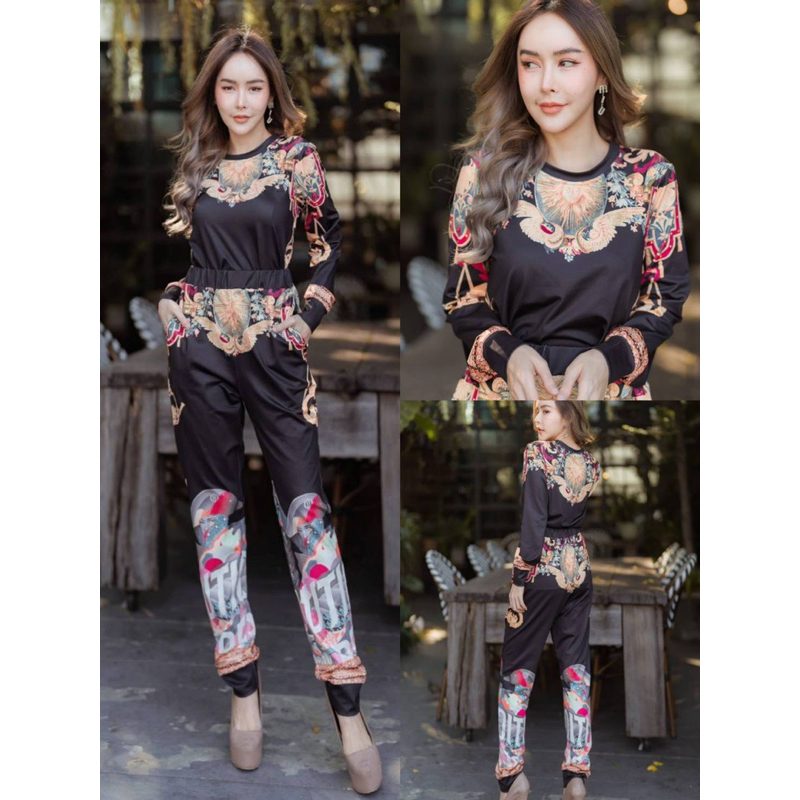#ชุดเสื้อยืดกางเกง #ลำลอง #พร้อมส่ง #ราคาถูก #ANANYA