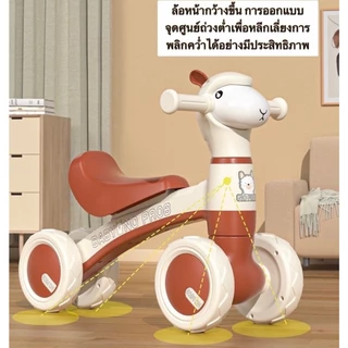 รถขาไถเด็ก ขาไถเด็ก มีเสียงมีไฟ จักรยานทรงตัวเด็ก รถหัดเดินเด็ก สีน่ารัก