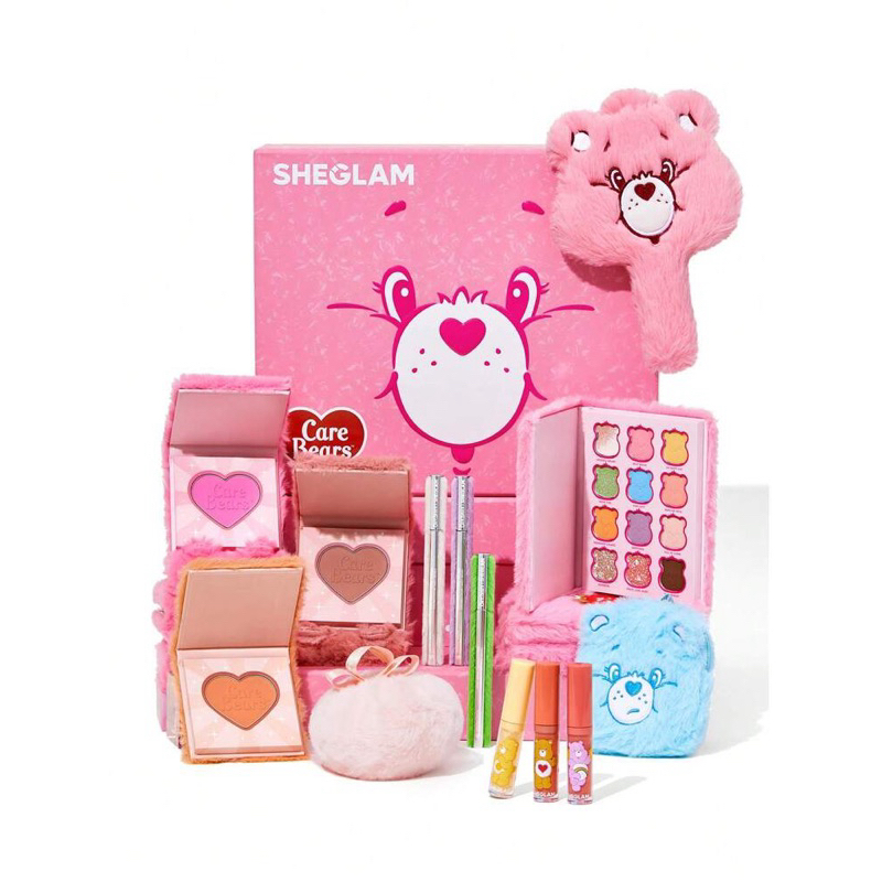พร้อมส่งในไทย Sheglam X Care Bears Collection Set เครื่องสำอางแคร์แบร์