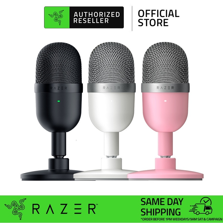 ไมค์คอมพิวเตอร์ ไมค์ตั้งโต๊ะ Razer Seiren Mini USB Microphone Condenser Supercardioid Ultra-Compact 