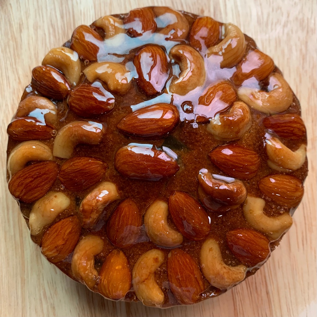 Fruitcake ฟรตเค้กหน้าธัญพืชหมักเหล้ารัม  ขนาดครึ่งปอนด์น้ำหนัก480กรัม+