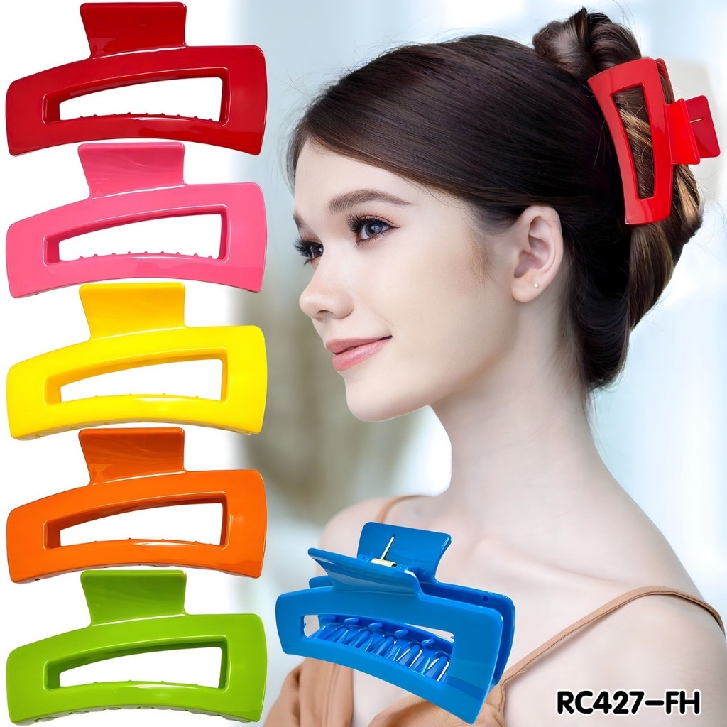 กิ๊บRC427 1 แพ็คมี 6 ชิ้น ราคา 56 บาท กิ๊บติดผม หนีบผม หนีบแฟชั้น กิ๊บแฟชั่น วัยรุ่น อุปกรณ์ตกแต่งผม ยางรัดผม ผู้หญิง