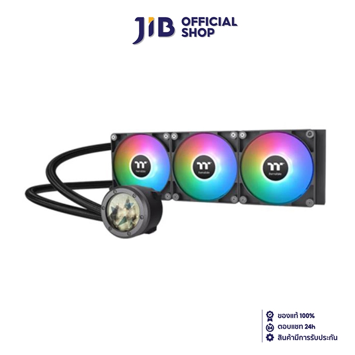 CPU LIQUID COOLER (ระบบระบายความร้อนด้วยน้ำ) THERMALTAKE TH360 V2 ULTRA ARGB SYNC (BLACK)